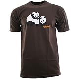Enjoi Piggyback Pandas T-Shirt - Short-Sleeve - Men's Dark Chocolate, M
