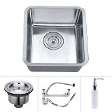 Buy 13 inch Undermount Stainless Steel Kitchen Sink (Single Bowl) by LITB