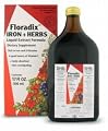 Flora - Floradix Iron + Herbs, 17 fl oz liquid