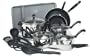 Farberware 19-Piece Stainless-Steel Kitchen Set