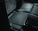 WeatherTech Custom Fit FloorLiners for Toyota Sequoia - 2nd Row (440934), Black