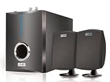 Coby CSP62BLK 2 Channel 100-Watt Speaker System (Black)
