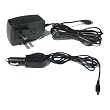 Navigator Kit for Garmin Nuvi / Edge / Street Pilot / Zumo & TomTom One / Go GPS Devices - includes Car and Wall Charger with Rapid Charge Technology - Accessory Power Brand