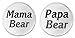 Set 2 Mama / Papa Bear 3