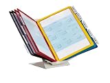 Vario Pro Desktop/Wall Reference System, with Rotating Letter/Landscape Panel Holder and Border Panels of Assorted Colors (DBL5515-00)