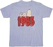 Peanuts Snoopy 1985 Light Blue T-Shirt Tee