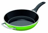 Silit 1928171701 Pfanne 28 cm mit Gegengriff lemon green