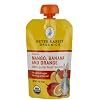 Peter Rabbit Organics, Organic Mango, Banana and Orange 100% Pure Fruit Snack, 4 Ounce Pouches (Pack of 10)