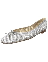 Emma Hope Women's Raffia Bow Ballet Flat