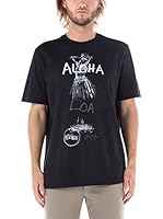 Nike Hurley Camiseta Manga Corta John John Photo (Negro)