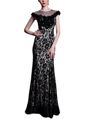 Tulle Cocktail Mermaid Lace Jeweled Beaded Short Sleeves Homecoming Dress/Pageant Dress/Prom Dress/Party Dress/Wedding Dress 