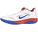 Nike Men's NIKE ZOOM HYPERFUSE 2011 LOW BASKETBALL SHOES 13 (WHITE/VARSITY ROYAL/SPORT RED)