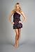 Flirty Purple Splash Dresses by Alexia Admor