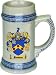 Ransome Family Crest Stein / Coat of Arms beer mug