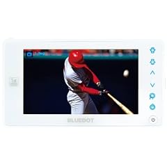 BLUEDOT 4型ワイド ポータブルワンセグ液晶テレビ BTV-400W ホワイト