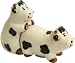 from Ruby Thursday Naughty Cows Salt and Pepper Shakers