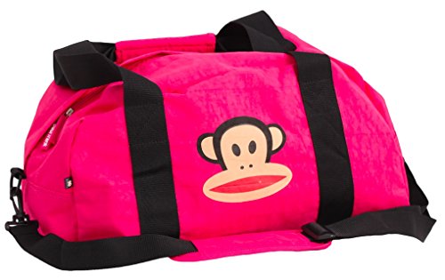 Paul Frank Julius Monkey Holdall Gym Luggage Trolley Holiday Travel Bag Monkey Pink