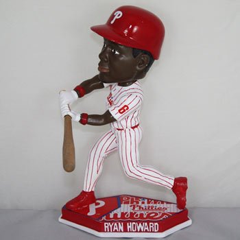 Ryan Howard Philadelphia Phillies MLB Plate Base Bobblehead (Quantity of 1)