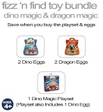 Dino Magic & Dragon Magic Fizz 'n Find Toy Bundle - Playset and Collectible Dinos & Dragons - Wild Planet Toys