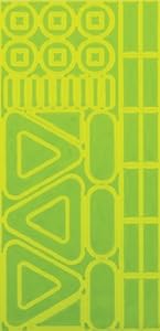 Nathan Helmet/Cycling Stickers, Yellow