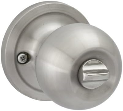 Door Knob, Door Handle, Stainless Steel Door Knob Dummy / Passage / Privacy / Keyed (Privacy (Bed and Bath)) by Nova Hardware
