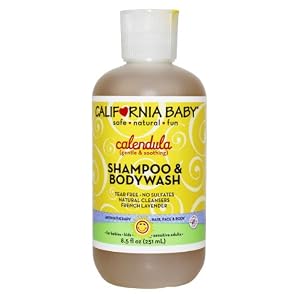 California Baby Calendula Shampoo and Body Wash -- 8.5 fl oz