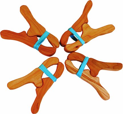 Camden Rose Cherry Play Clips - Set of 4