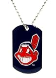 Cleveland Indians - MLB Enameled Logo Dog Tag Necklace