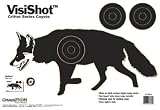 VisiShot Paper Targets, Critter Series Coyote, 16x11 - 10pk
