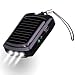August SPC410 Keyring Solar Battery Charger for Mobile Phones and Personal Digital Players with a Bright LED Torch