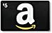 Amazon.com $5 Gift Cards, Pack of 20 with Greeting Cards (Amazon Surprise Box Design)