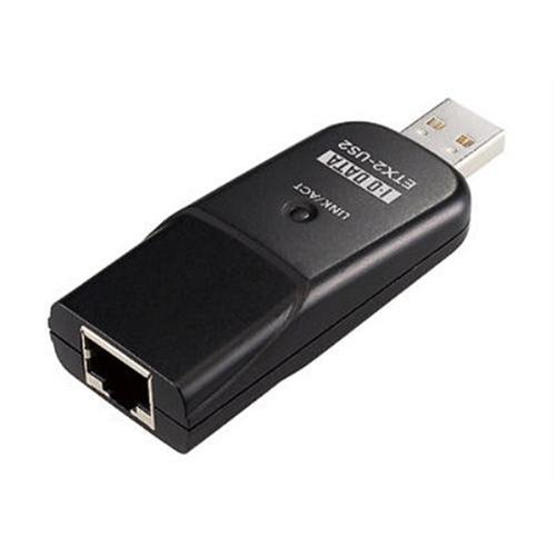 I-O DATA USB 2.0/1.1対応 LANアダプター ポケットタイプ ETX2-US2