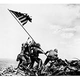 Flag Raising on Iwo Jima (February 23, 1945) Art Poster Print