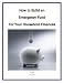 How to Build an Emergency Fund For Your Household Finances (More for Less Guides)