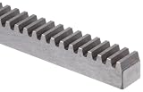 Boston Gear L5176 Rack Gear, 14.5 Degree Pressure Angle, 10 Pitch, 6.0 feet long, Steel