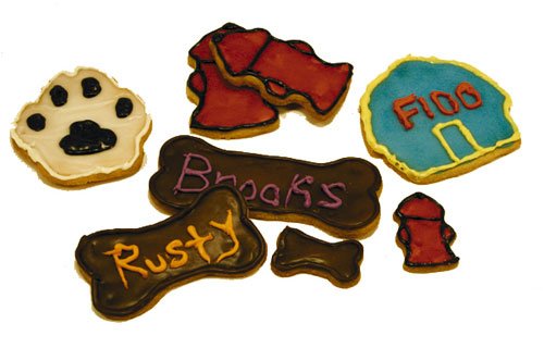 Dog Bone Cookie Cutters Set of 7
