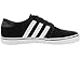 adidas Originals Men's Seeley Running Shoe, Black/White/Black,8.5 M US
