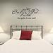 Only God... Can Count The Apples In One Seed Wall Art Decal 60" wide Maize