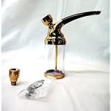 Collectable Multifunctional Water pipes /hookah for tobacco, cigarettes and home remedy only,Gold or Silver COlor, come with FREE Keychain/Bottle Opener