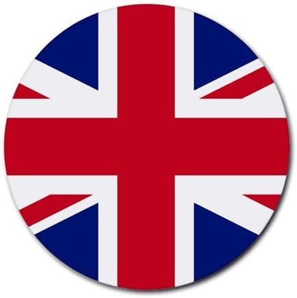 Great Britain Flag Round Mouse Pad
