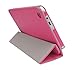 iShoppingdeals - for HP 7 G2 Tablet (Model 1311 Only) Folding Folio Cover Case, Tulip Pink