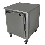 Cooltech Refrigeration 27-inch 1 Door Worktop Refrigerator Low Boy Cooler 27" CMPH-27LBB