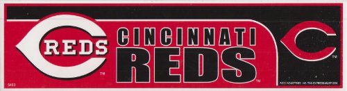 Cincinnati Reds MLB Bumper Sticker - 3