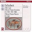 Schubert: The Last Three Piano Sonatas