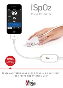 Masimo ISPO2-3589 Ispo2 Pulse Oximeter, White, Small