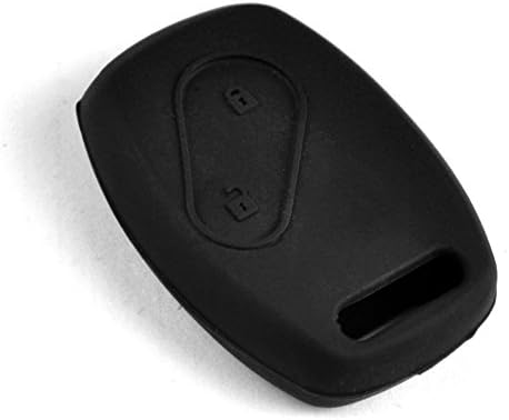 Arctic Black Silicon Keyless Entry Remote Smart Key Fob Skin Cover Protector