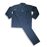 Hanes Classics - Mens Broadcloth Pajamas, Blue, White