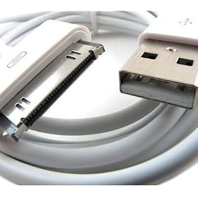 6FT USB Data Sync Cable Apple iPhone 4 3GS iPod iPad by 