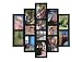 Black LAYERS collage displays 14 photos by Malden Design -