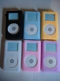 Silicone Case Cover for Apple iPod Mini with Belt Clip and Neckstrap - 6 color Variations!